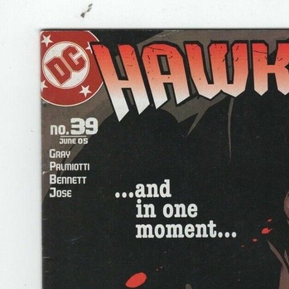 DC Hawkman #39 June 5 And In One Moment Collectible Comic Book - Picture 8 of 10